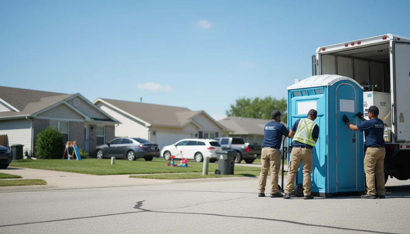 Standard Porta Potty Rentals in Conklin, MI near me
